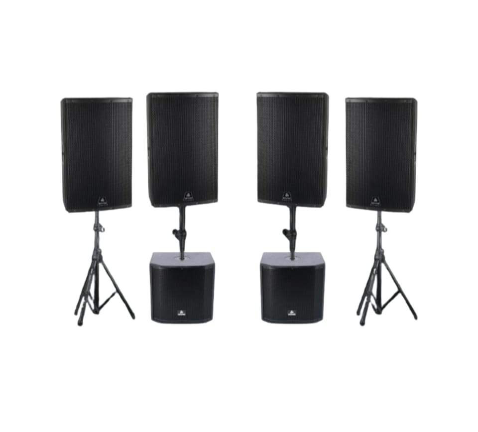 Speakerset SET 4: 4x Speaker, 2x Subwoofer