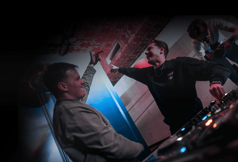 Mees Angenent en Rick Rizvic van Mosquitos Music